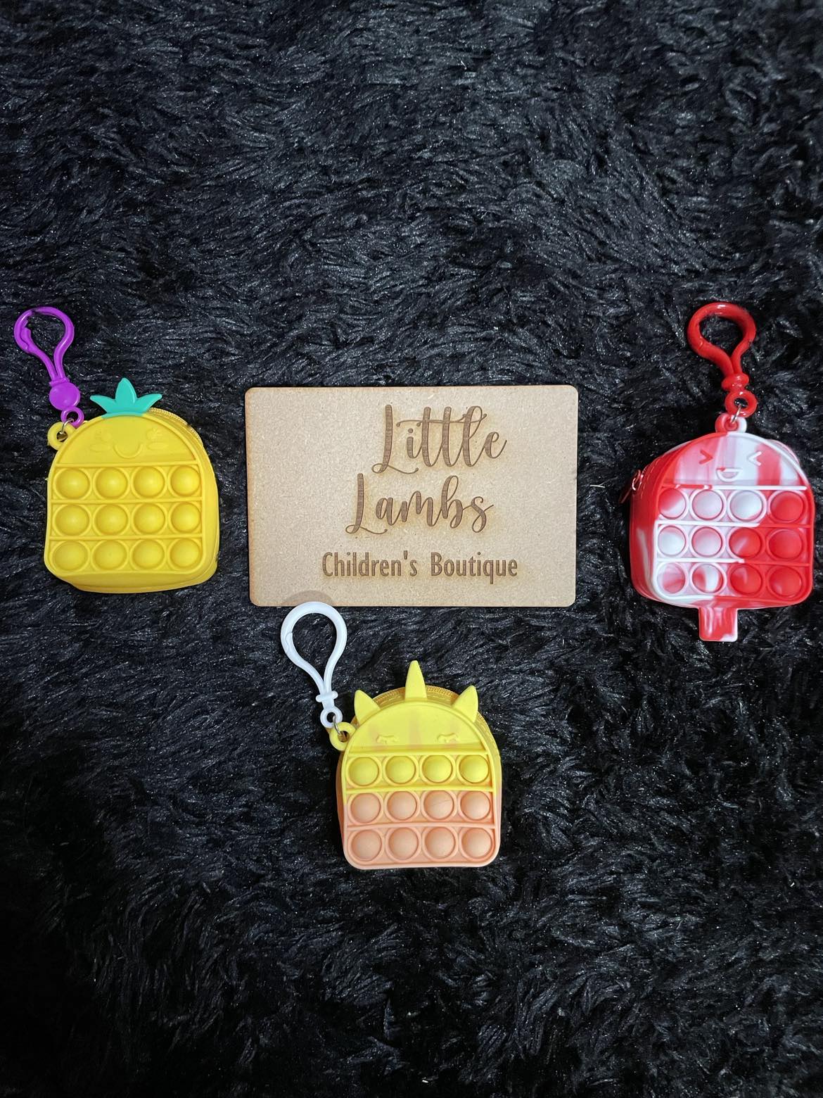 Keychain Popit Purse RTS