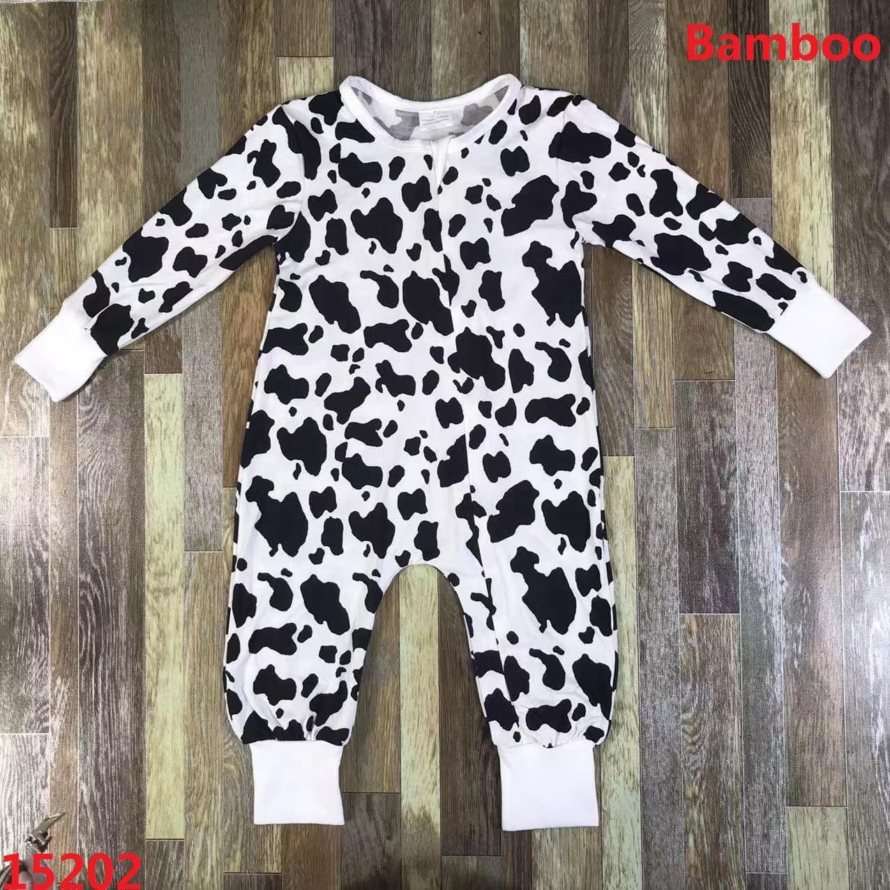 Cowprint Bamboo Sleeper *RREORDER*