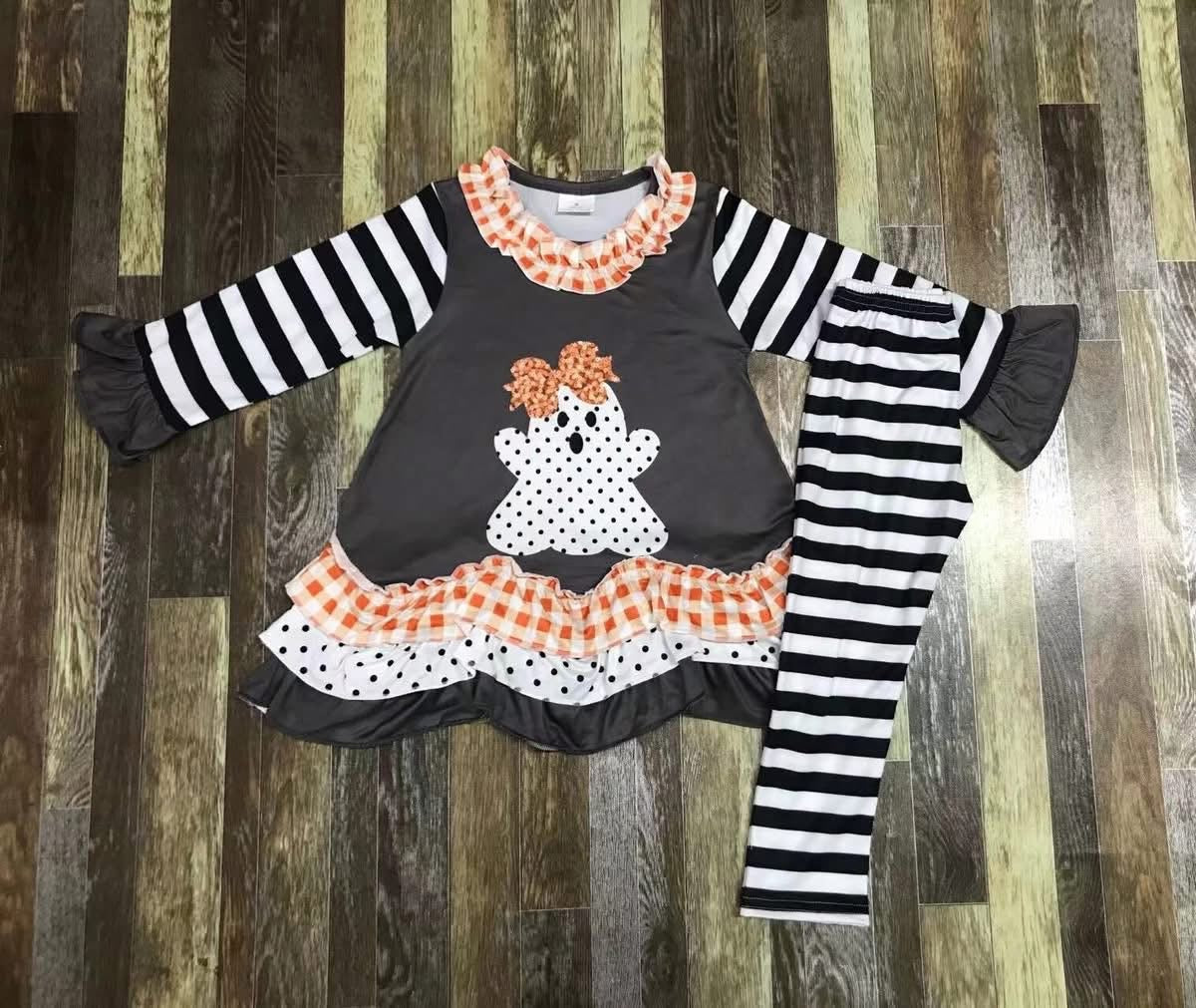 September-preorder-2025-ghost dress with stripe pants