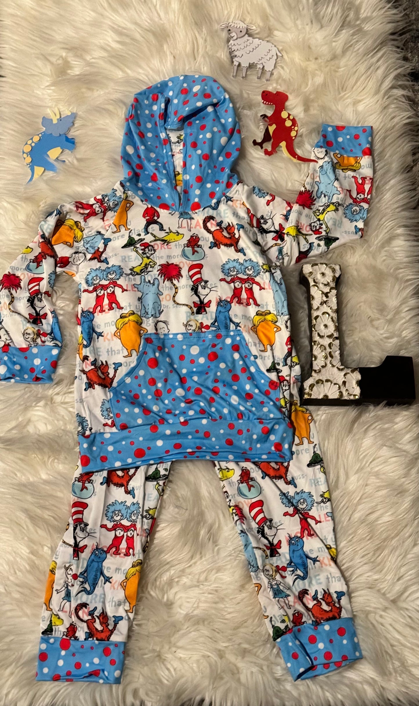 Suess hoodie set