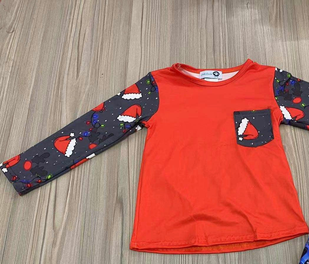 LL custom- Christmas Hat shirt