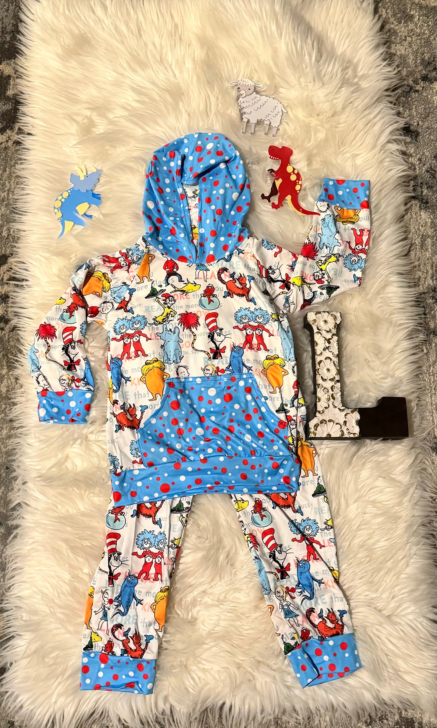 Suess hoodie set