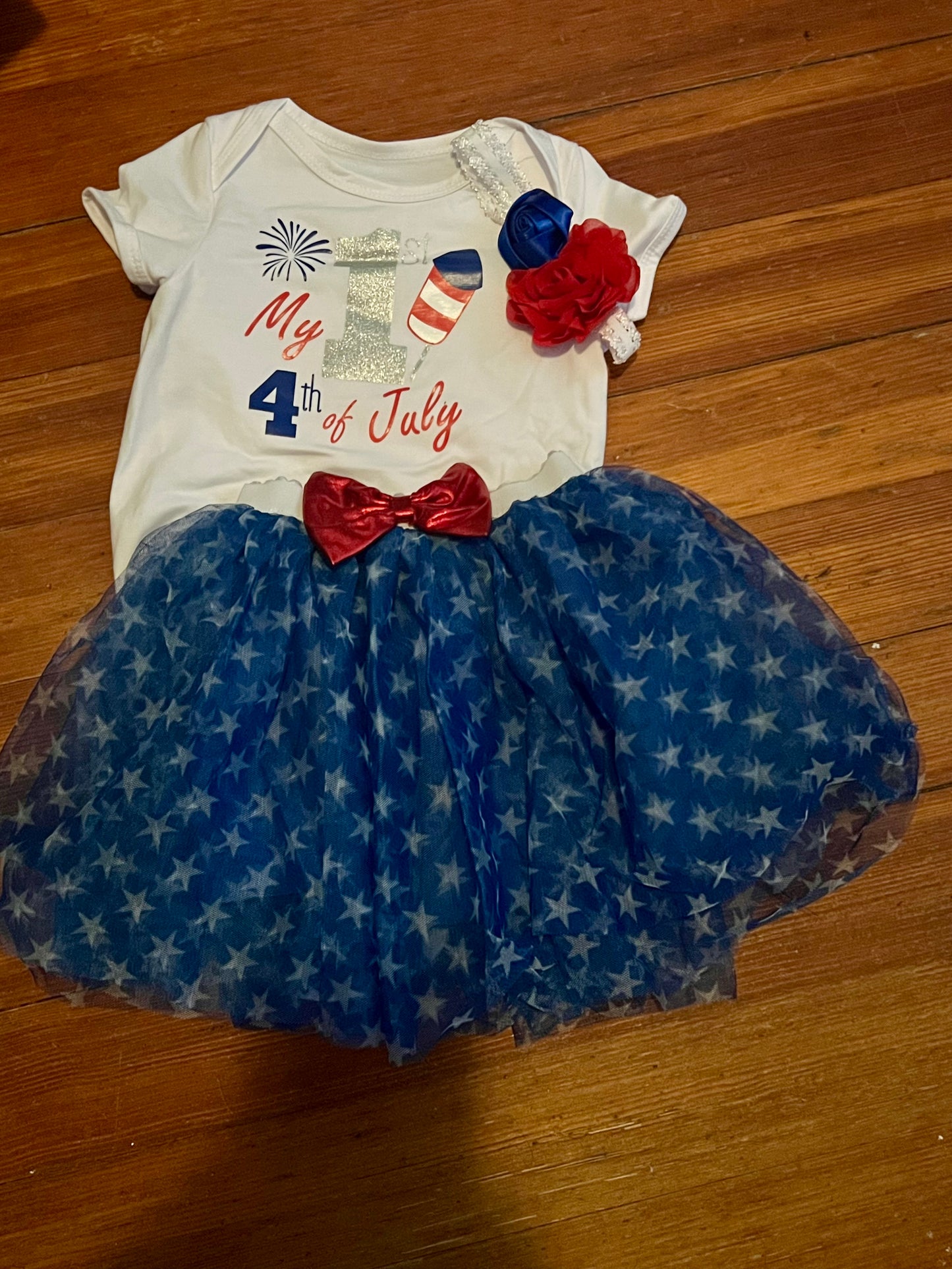 1st 4th rocket onesie