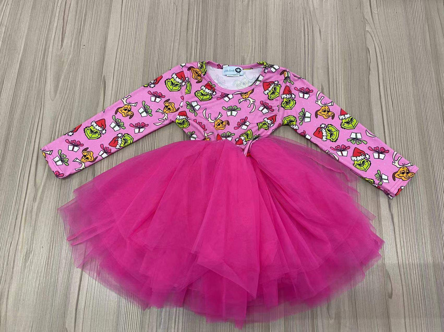 LL custom- pink mean one tulle dress