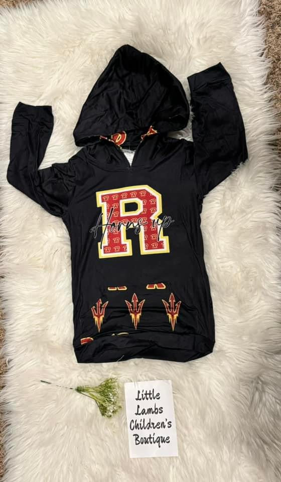 Horns up hoodie
