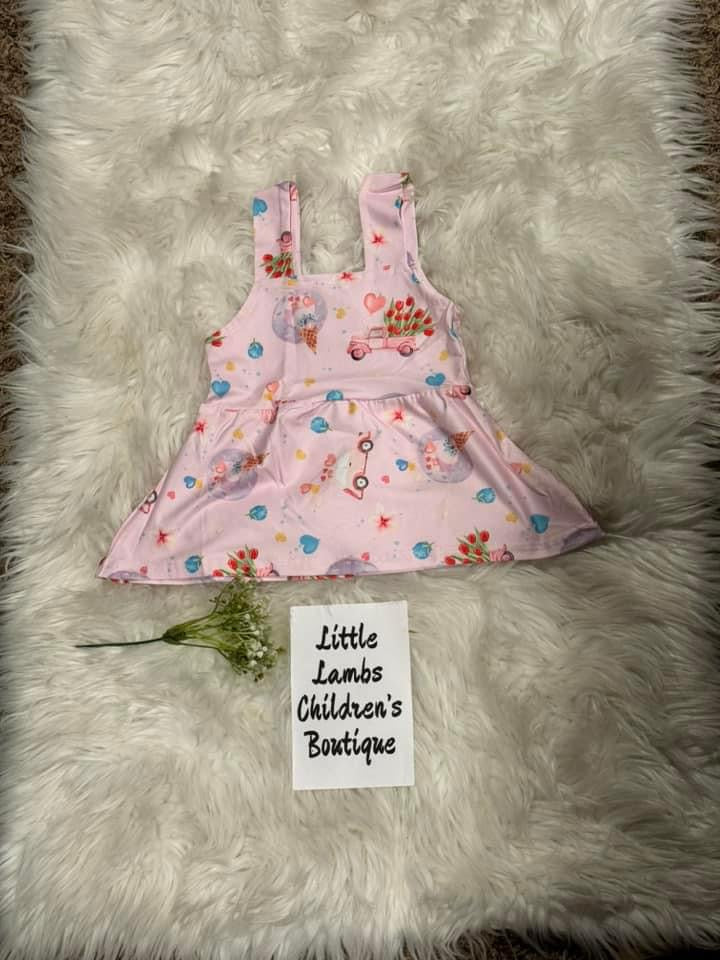 Easter peplum top