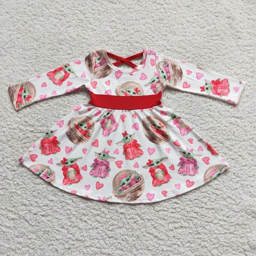 Valentine’s Yoda sweetheart dress