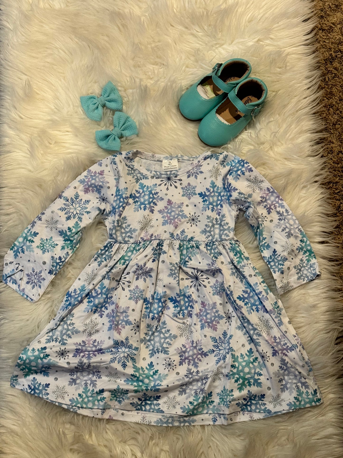 Snow flakes dress