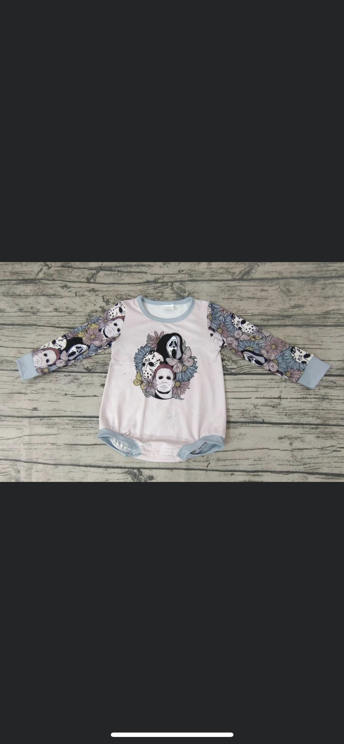 Pastel, Ghostface, Jason Voorheese, Michael Myers Romper