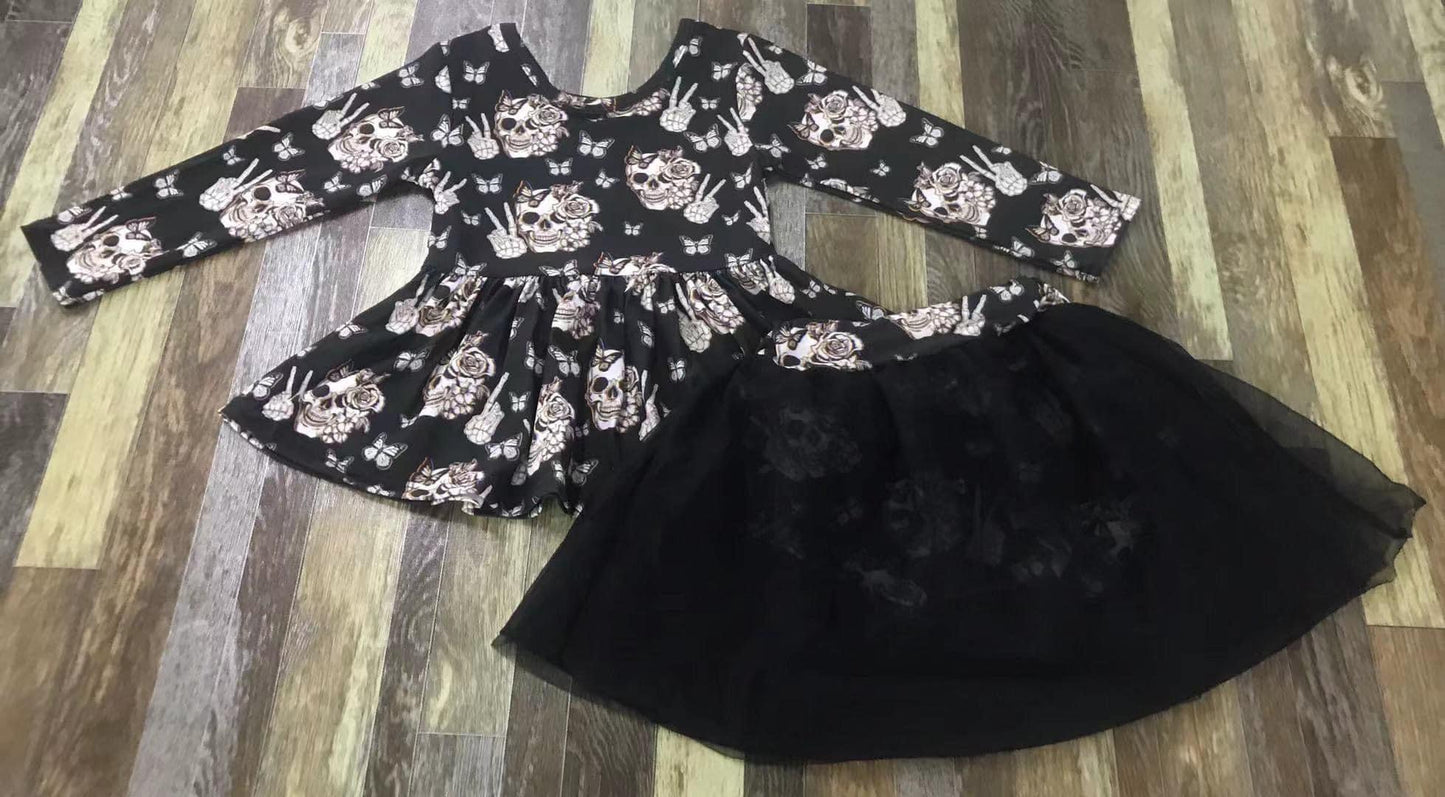 Skeleton Dress with Bummies