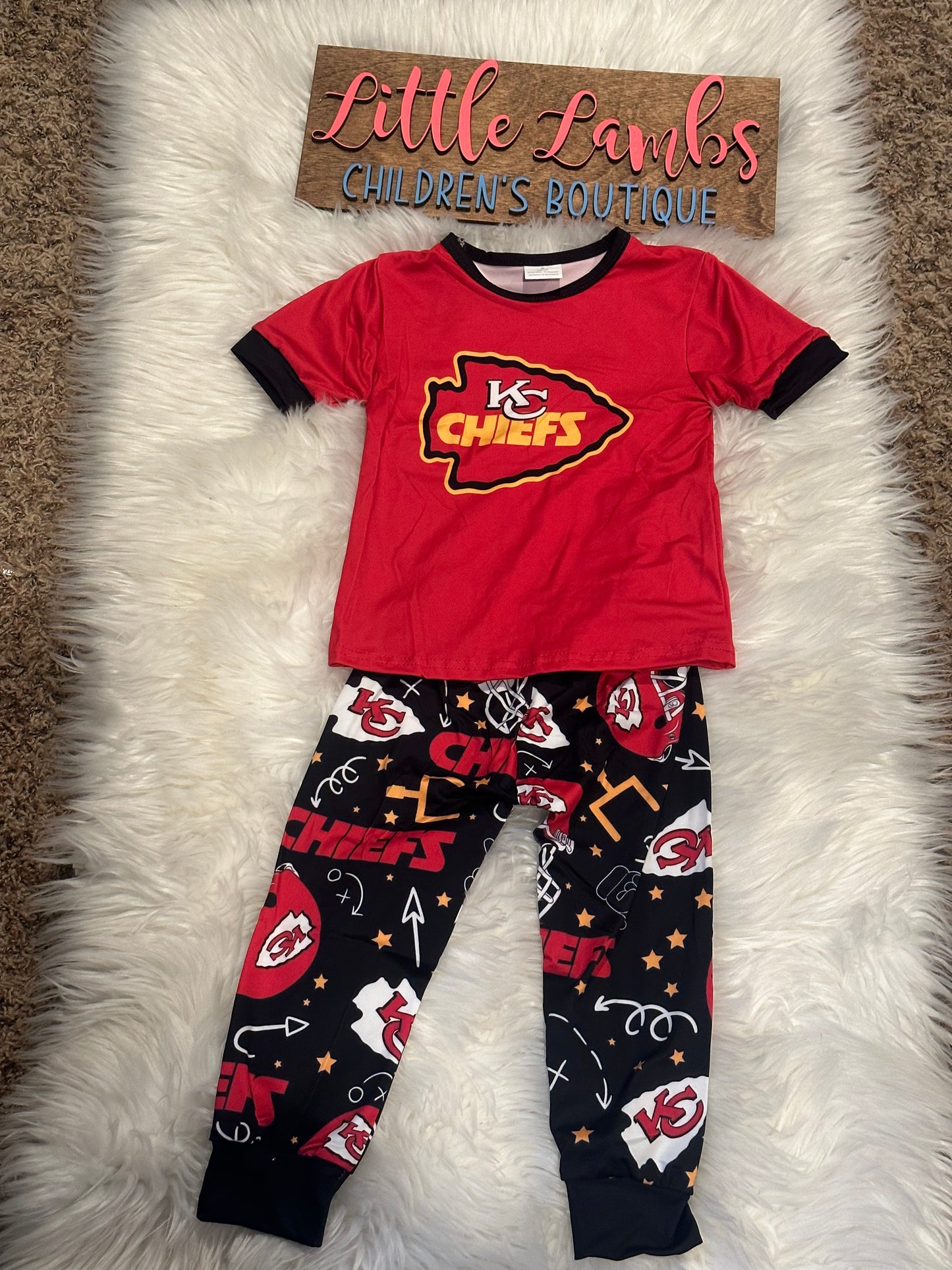 Custom Boutique- chiefs pant outfit