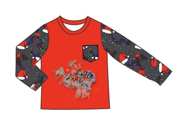 LL custom- Santa Hat Shirt