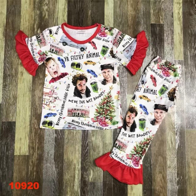 Home Alone Girl PJs