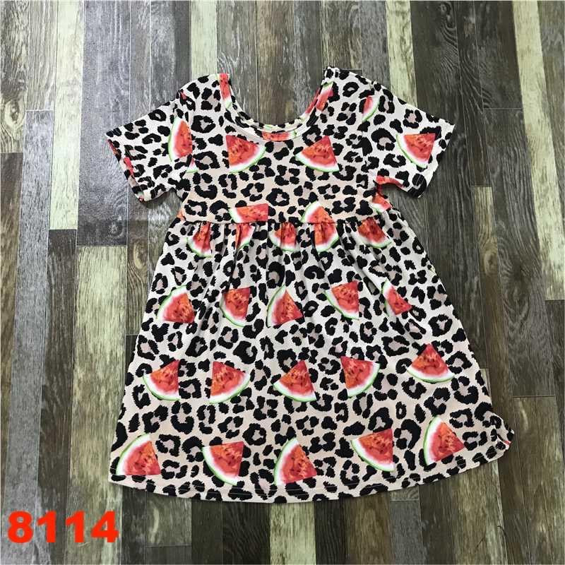 Watermelon cheetah dress