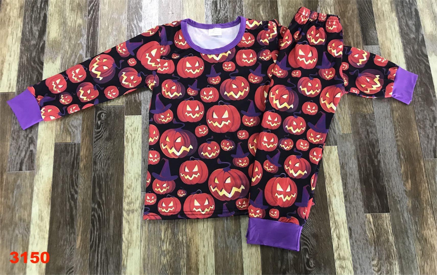 Jack O’ Lantern Long Sleeve Set