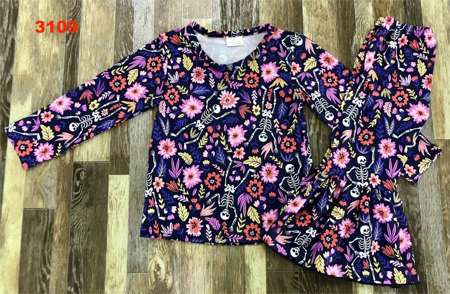 Skeleton Floral Bells