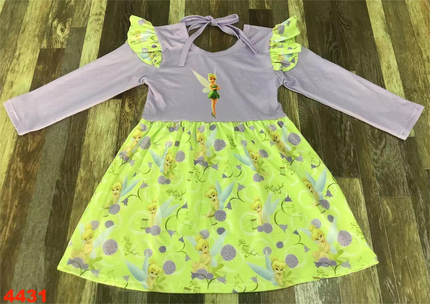 Tinker bell Long Sleeve Dress