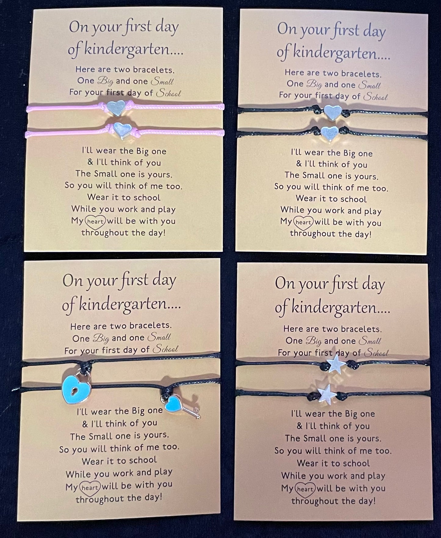 Kindergarten Back to School Bracelet