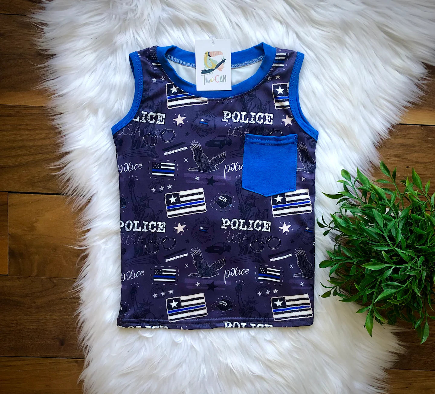 Two can police shirt
