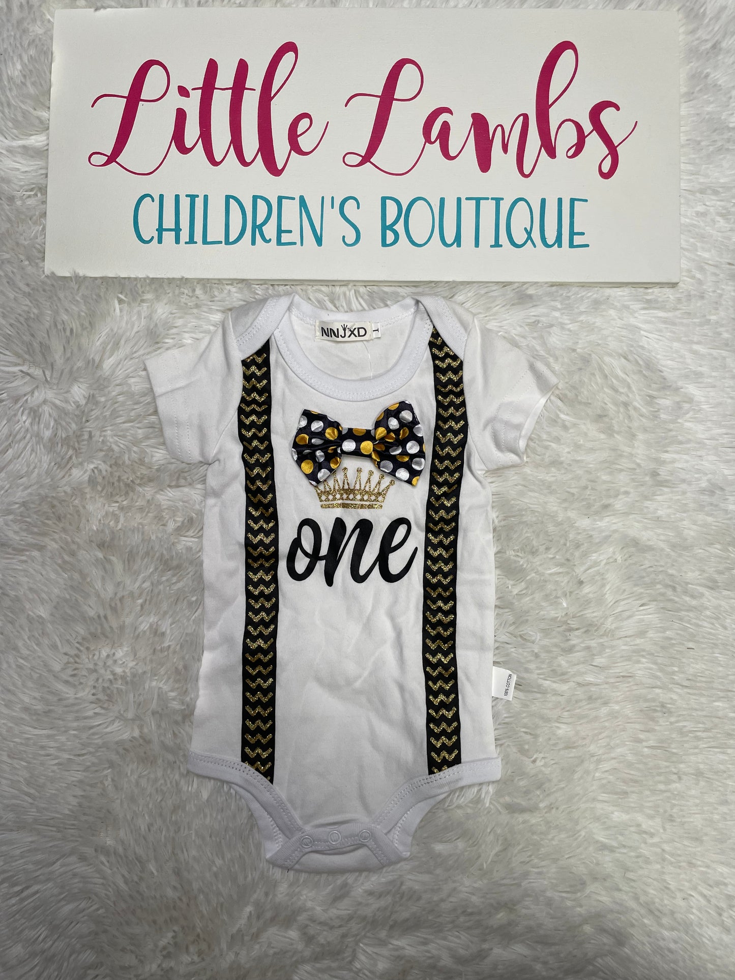 Boy’s First Birthday Onsie