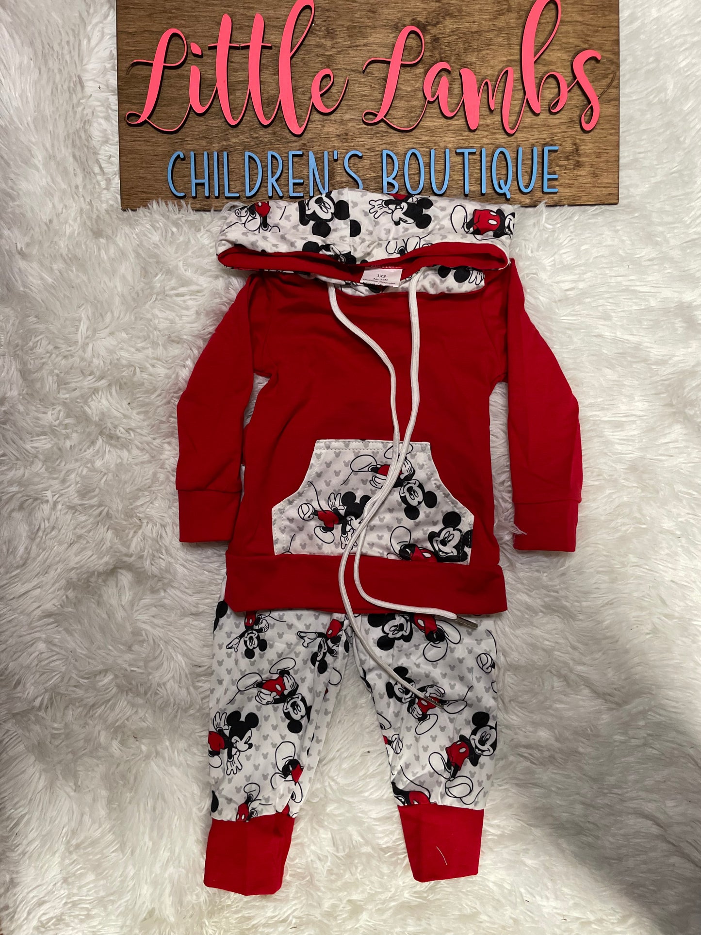 Mouse boy hoodie