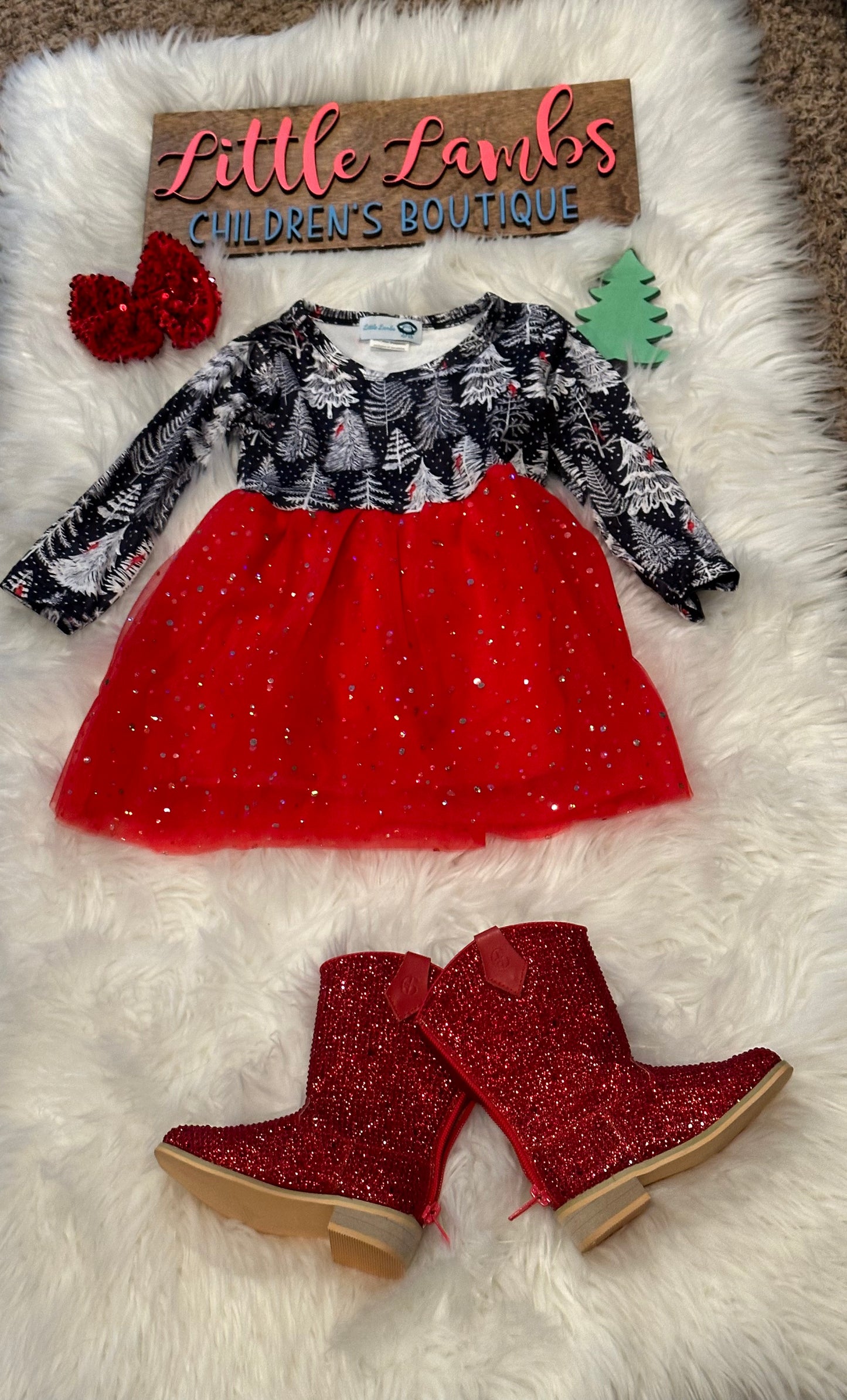 Christmas dress - silent night- SOLD OUT