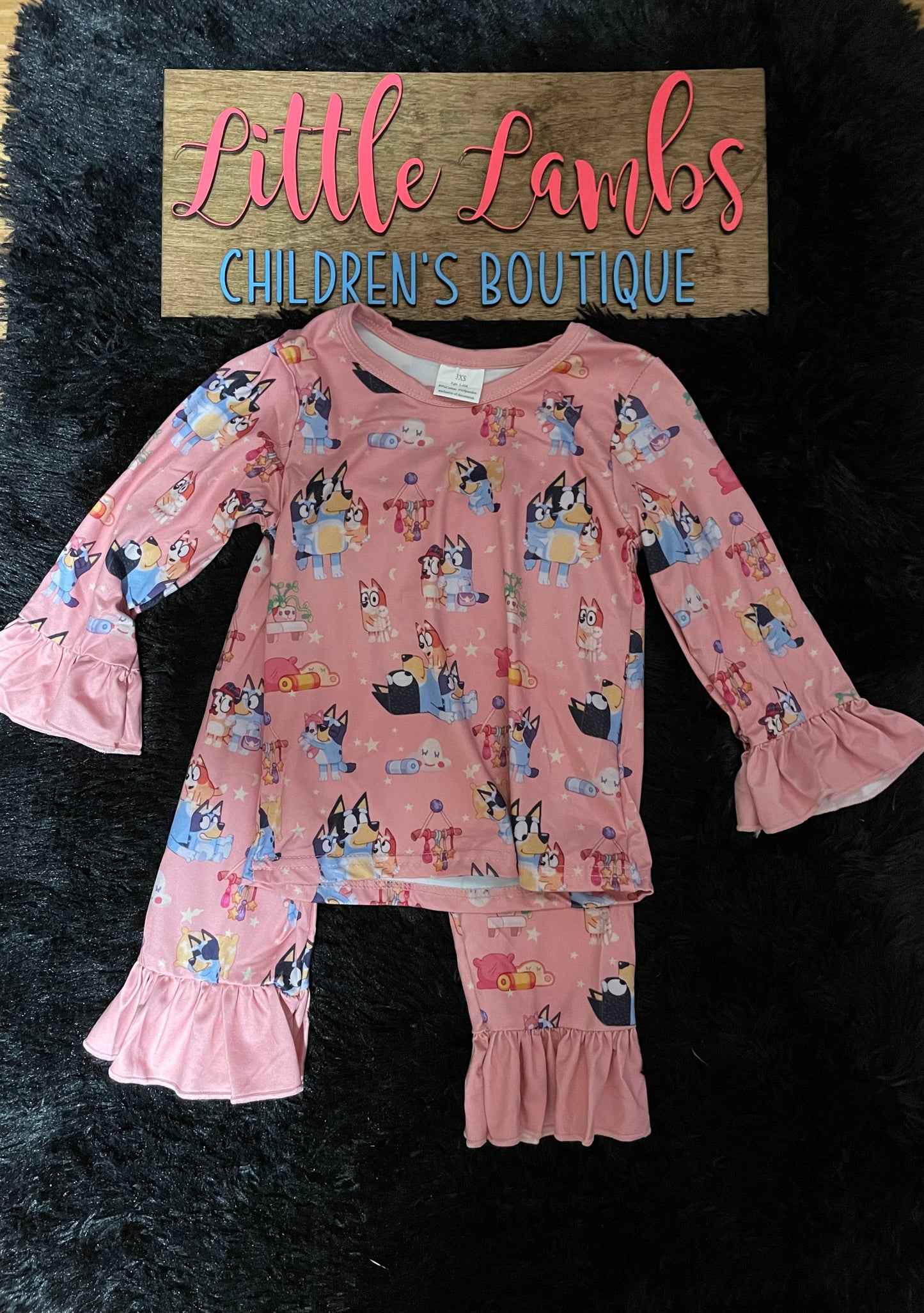 Pink Bluey PJs