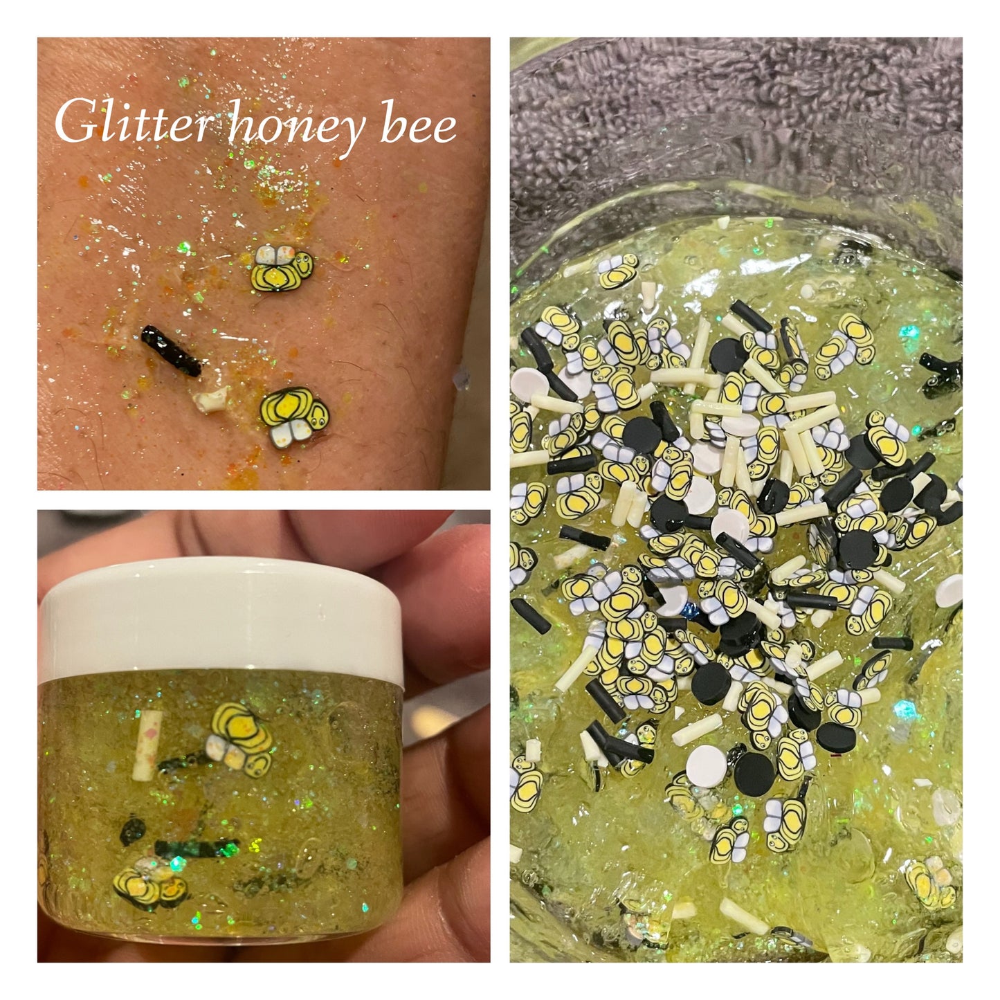 Glitter honey 🐝 bee