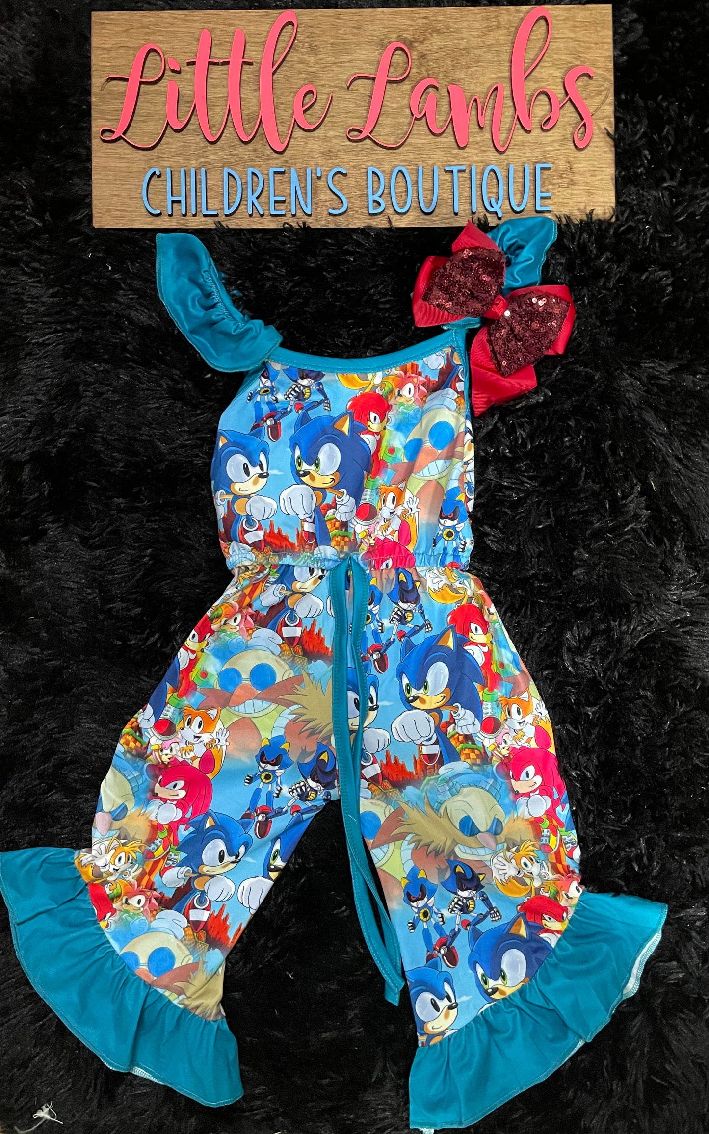 Sonic romper Little lambs