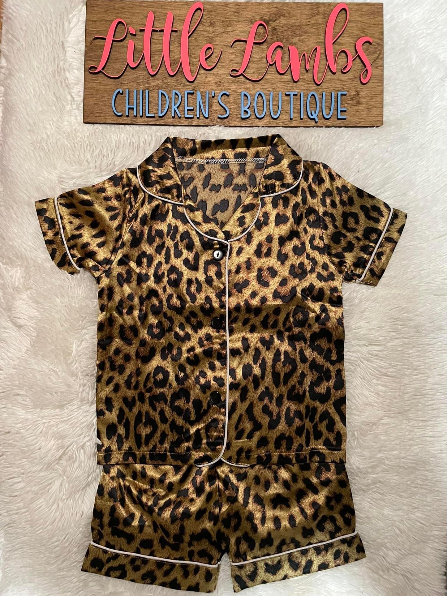 Girls silk PJ