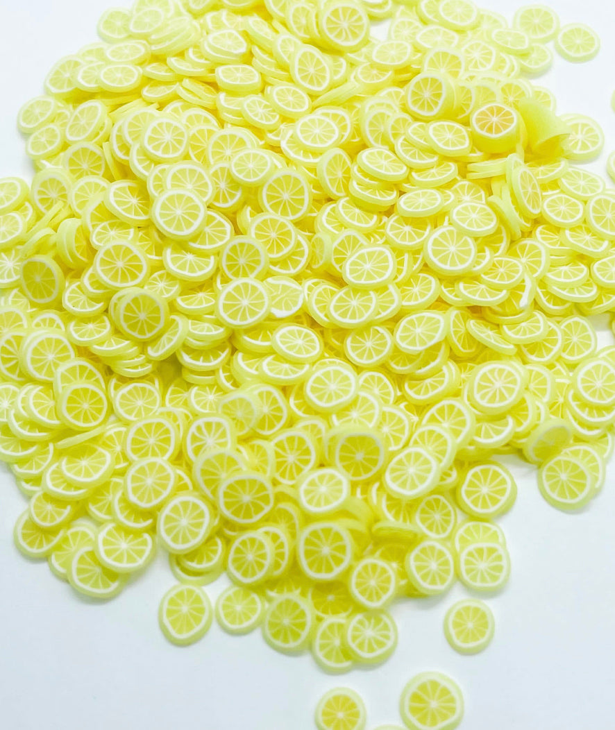 Summer vibe- Bitter me lemon glitter