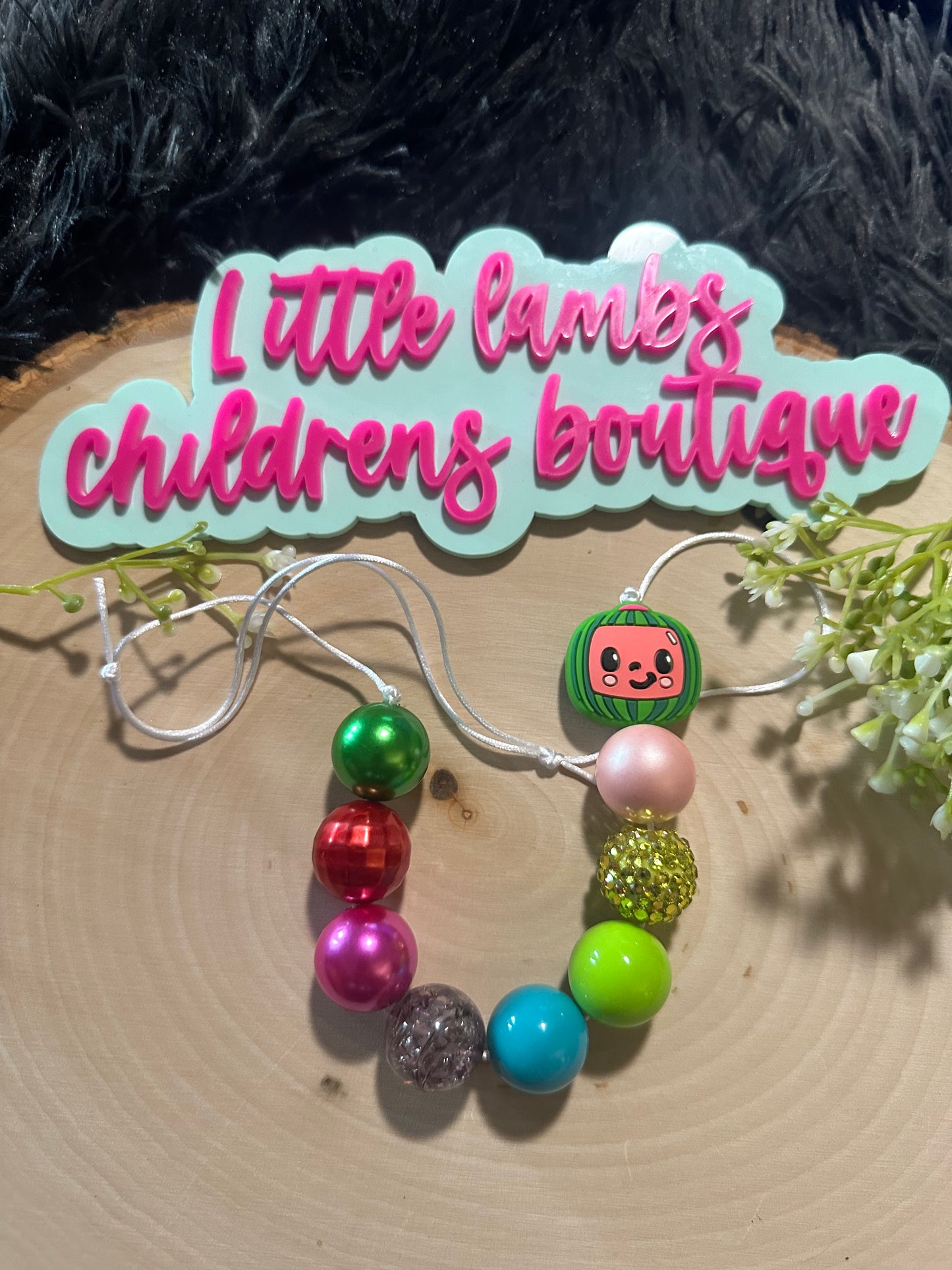 Silicone necklace-cocomelo