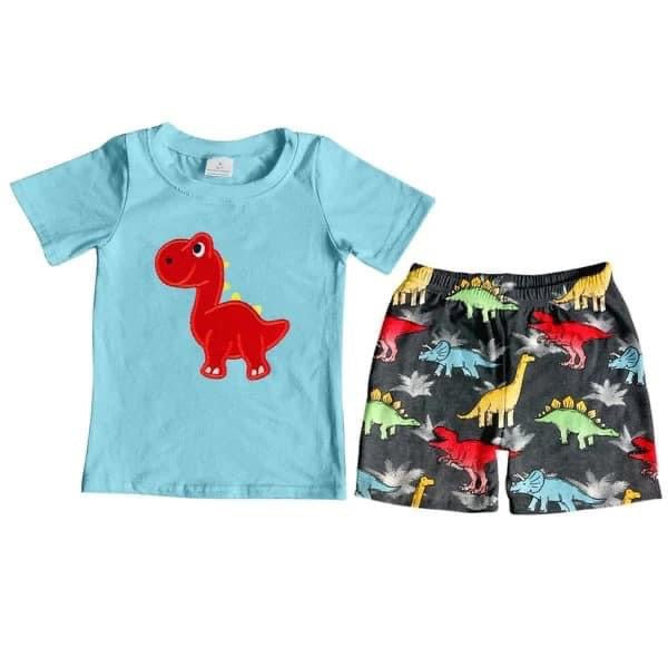 Dinasour short set