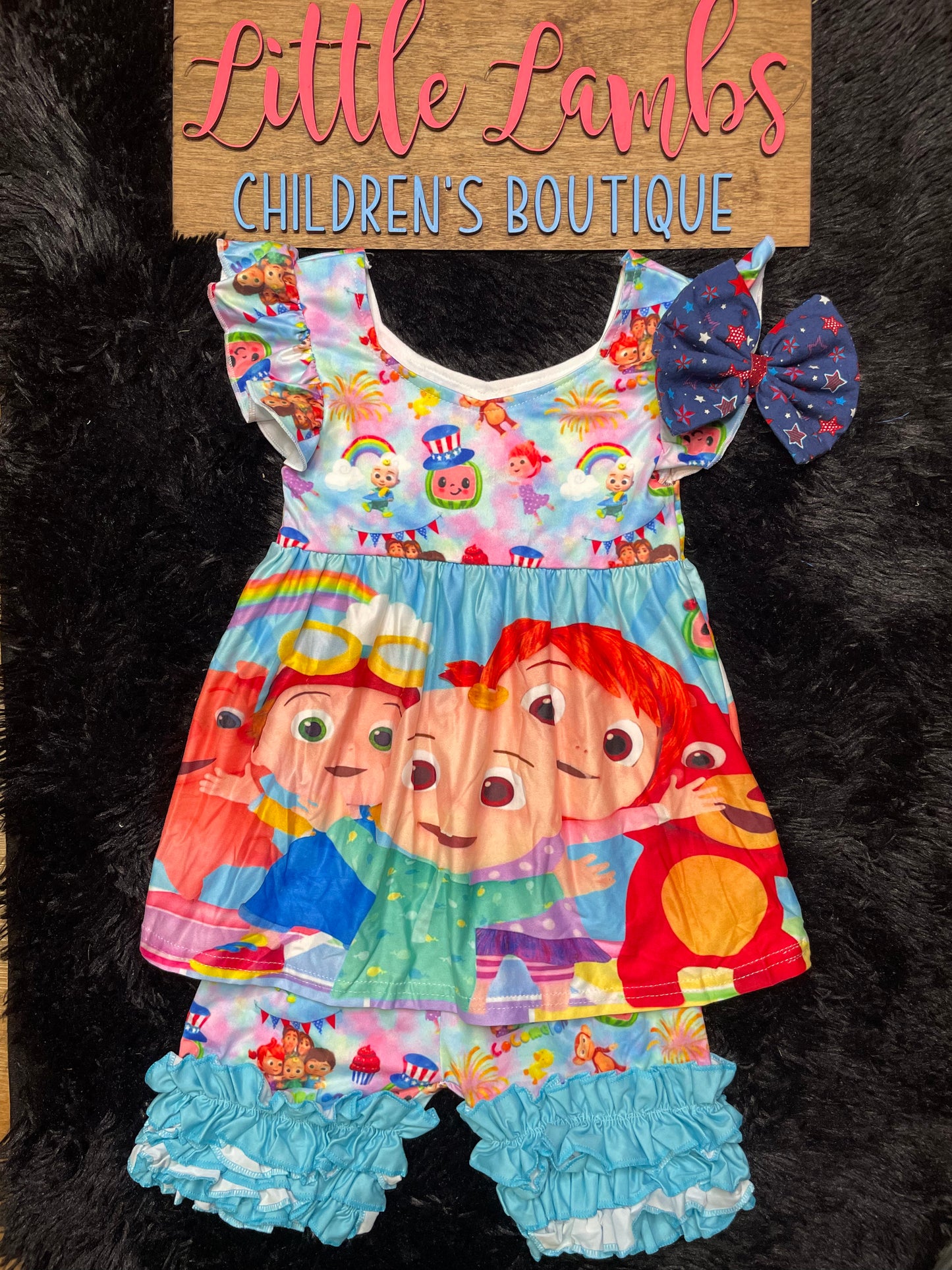 Cocomelon 4th of July Outfit