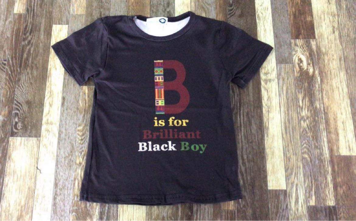 B is for Brilliant Black boy RTS