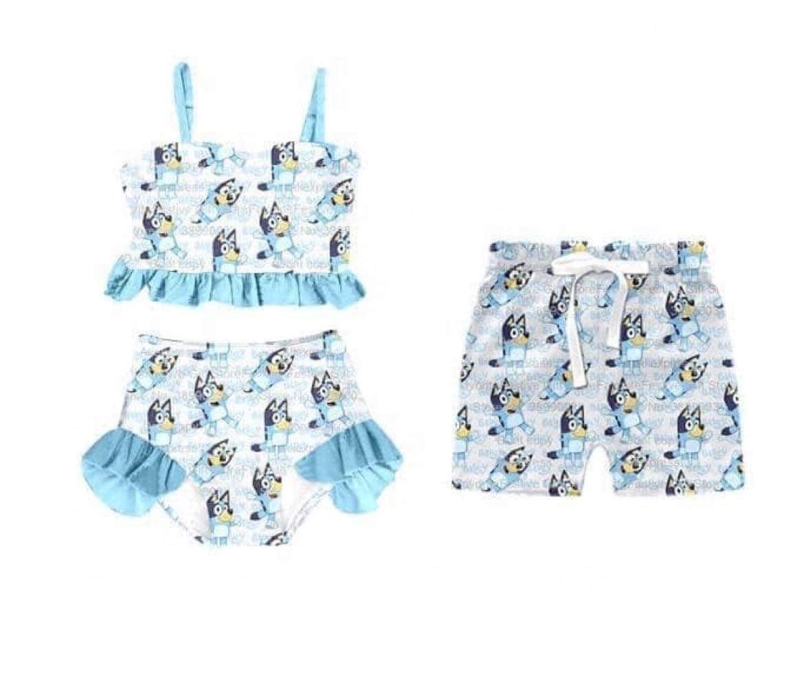 Bluey Boys Swim Trunks