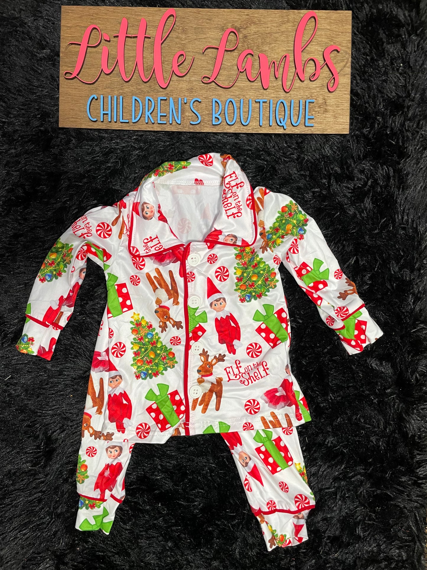 Elf boys pajama Christmas