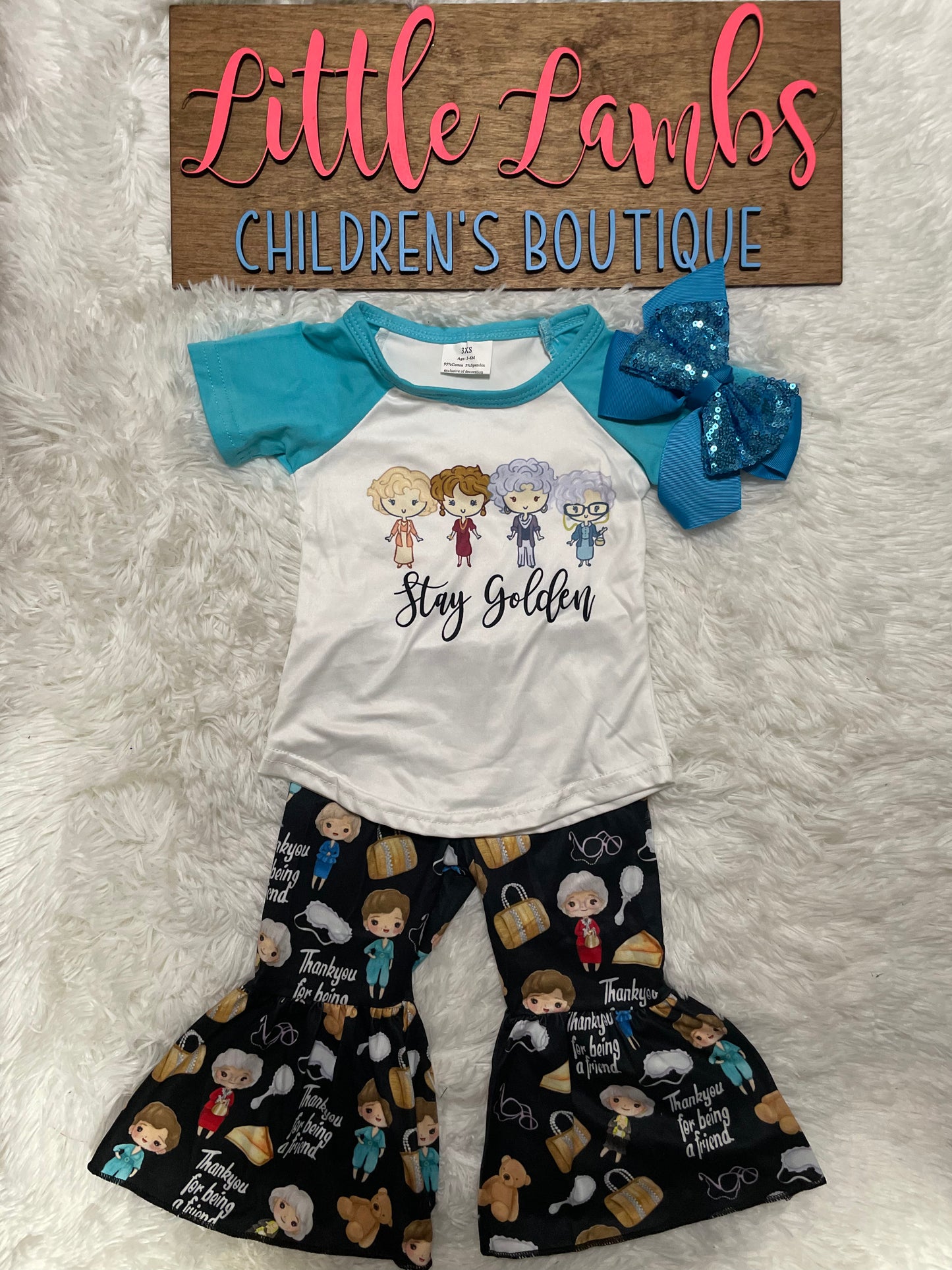 Stay Golden- Teal