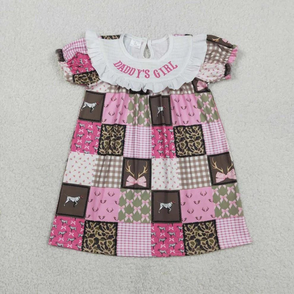 AR march 2026 preorder-pink brown daddy’s girl dress