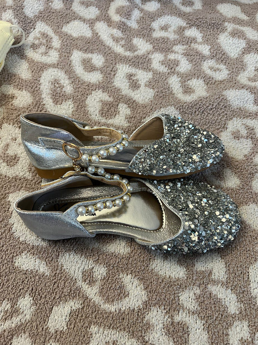 Silver Ballerina Sequins