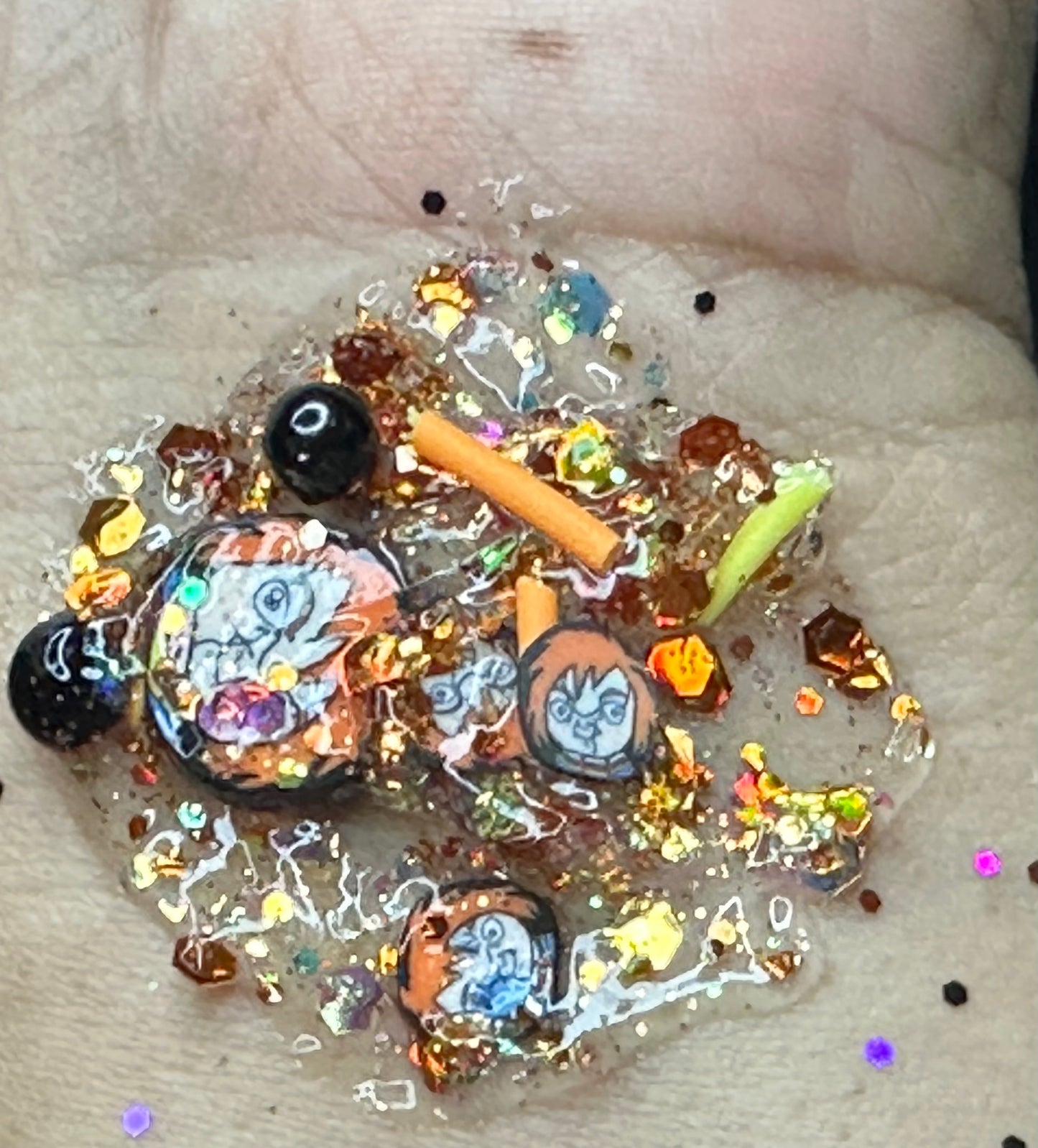 Halloween Glitter gel
