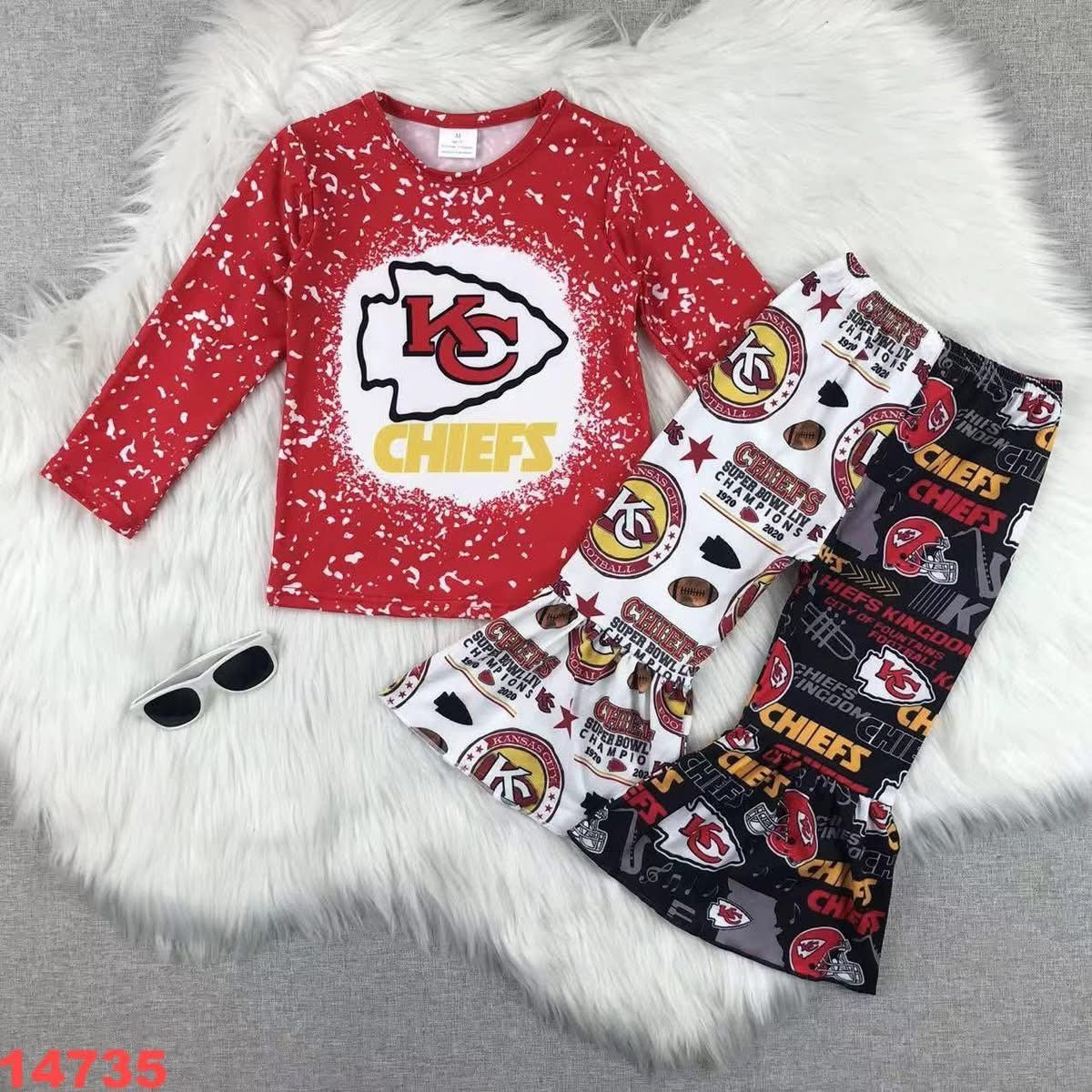 October clearance 2025-chiefs bell half black half white