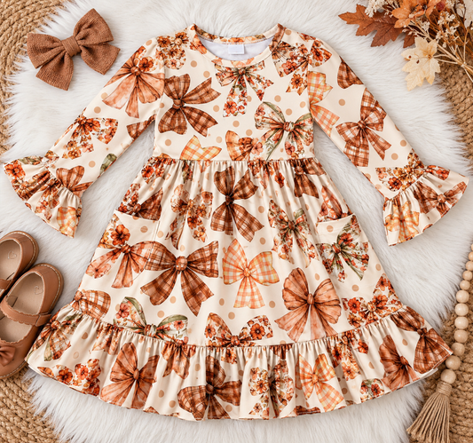 Fall/Thanksgiving Custom 2026-bow dress