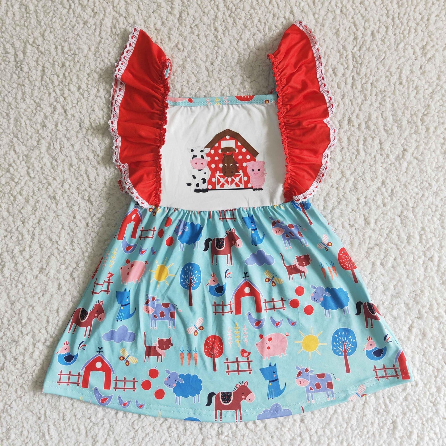 Farm Ruffle Dress