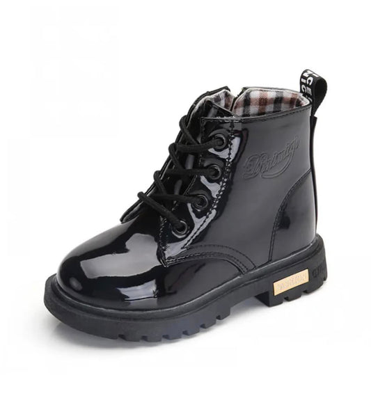Black Combat Boot