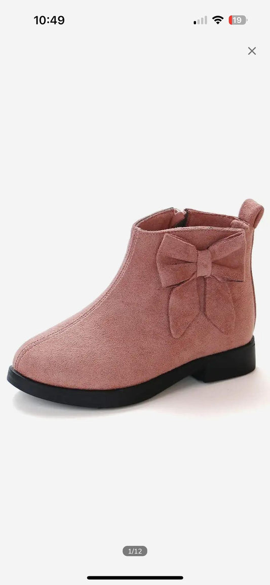 Bow Suede Boot