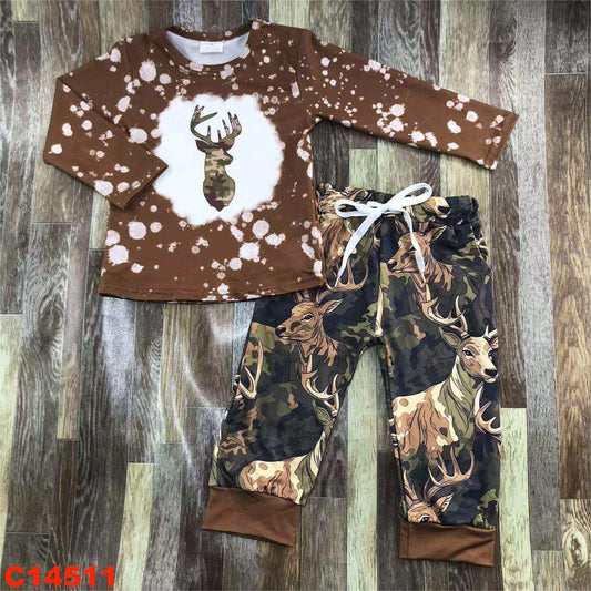 Brown Deer Pants Set *PREORDER*