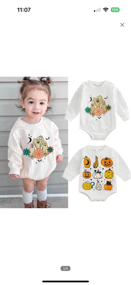 Halloween Bubble Romper