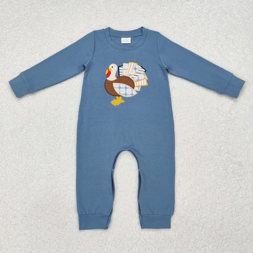 AR thanksgiving 2025-Turkey romper