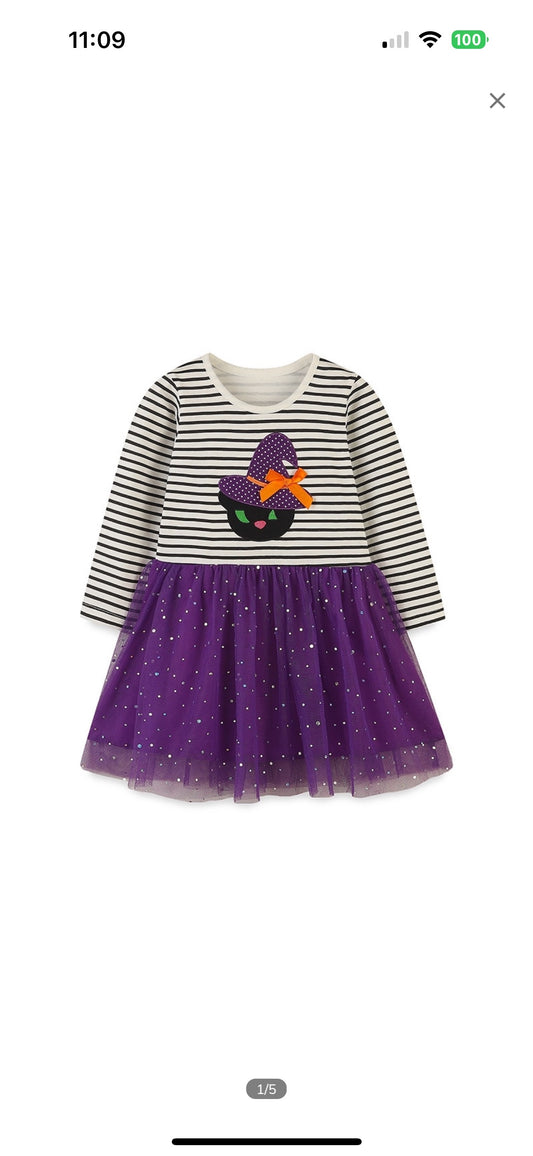 Cat Sparkle Dress